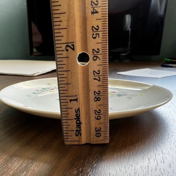 3 Gayety Rosenthal Continental China 6-1/4" Dessert Plates Raymond Lowey Germany - Picture 6 of 7